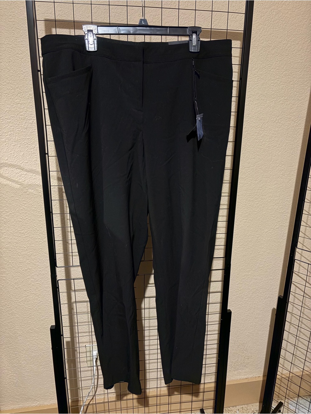 Lane Bryant Black Women's Straight-Leg Dress Pants